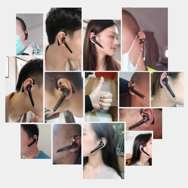 Wireless Bluetooth Headphones With Built-In Microphone