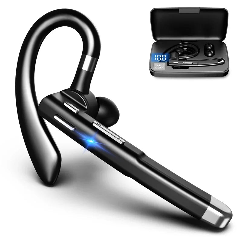 Wireless Bluetooth Headphones With Built-In Microphone
